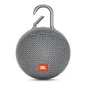 JBL Clip 3, Gray - Waterproof, Durable & Portable Bluetooth Speaker - Up to 10 Hours of Play - Includes Noise-Cancelling Speakerphone & Wireless