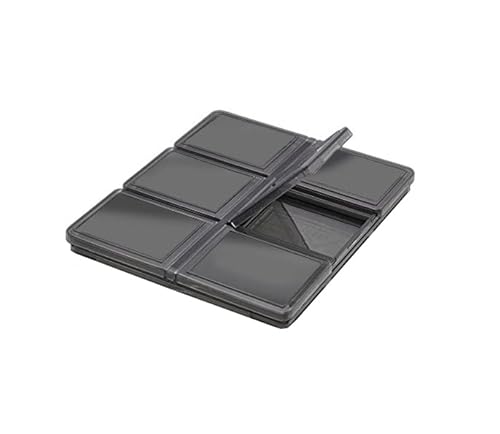 Acuvar 12 Slot SD/SDHC Memory Card Hard Plastic Case - Durable ABS Portable SD Card Storage Box Organizer, Protective Hard Shell SD Card Carrying Case