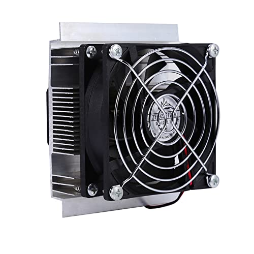 Thermoelectric Peltier Refrigeration Cooling System Kit Cooler Need 12VDC 6A Power DIY Air Conditioner