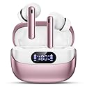 TUMJUN Wireless Earbuds, 42H Playtime Bluetooth 5.3 Headphones, HiFi Stereo Call Noise Cancelling Earbuds, IPX7 Waterproof Stereo in-Ear Earphones…