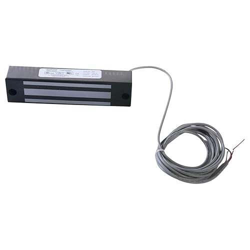 Securitron - M32F Face Mount Magnalock Electromagnetic Lock, 600lbs Holding Force, 12/24VDC