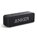 Anker Bluetooth Speaker with Loud Stereo Sound, 24-Hour Playtime, 66 ft Range, Built-in Mic. Perfect Portable Wireless Speaker for iPhone, Samsung