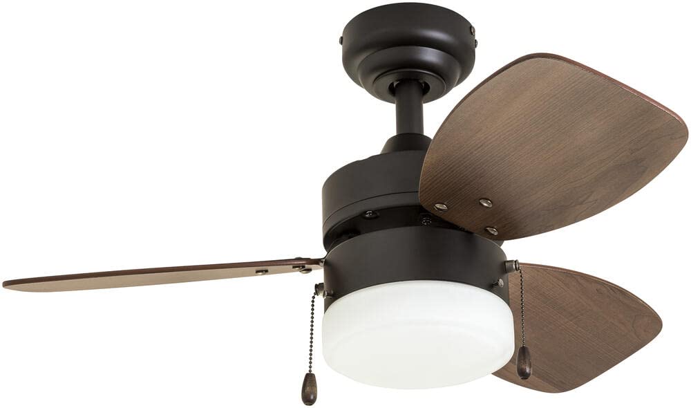 Patriot Lighting Gibson Street 30" Bronze Indoor LED Ceiling Fan