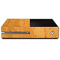 MightySkins Carbon Fiber Skin for Microsoft Xbox One - Birch Wood | Protective, Durable Textured Carbon Fiber Finish | Easy to Apply, Remove,