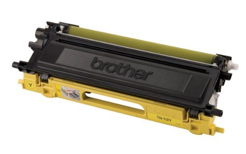 Brother OEM Toner TN110Y (YELLOW) (1 Cartridge) (TN110Y) -
