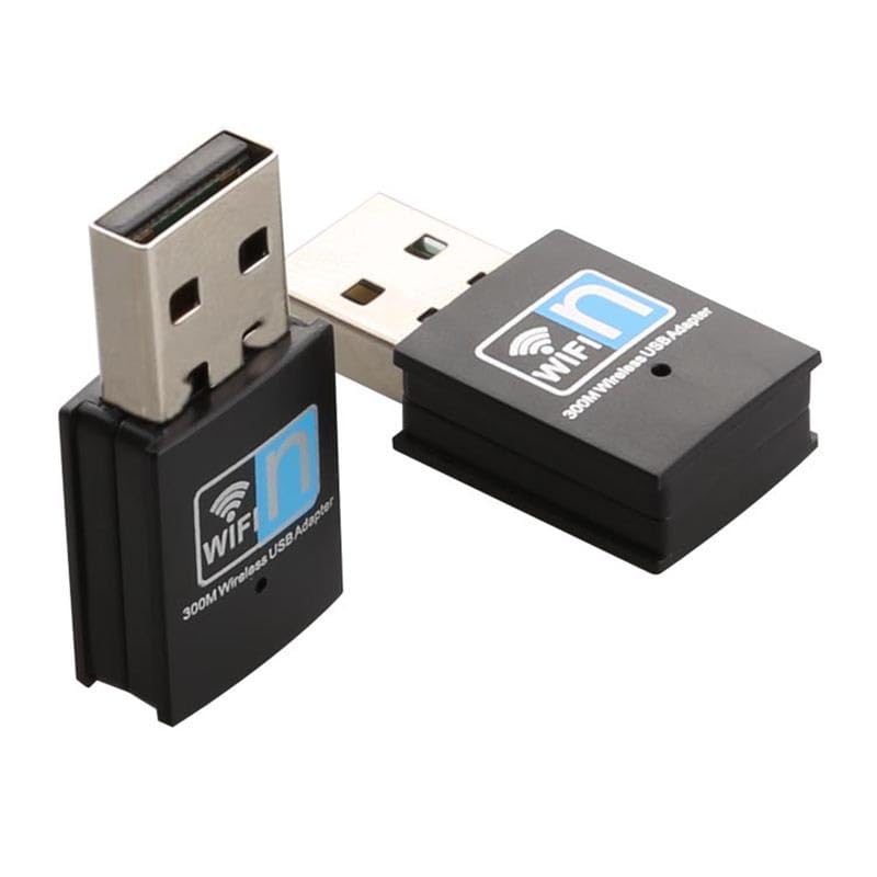 300Mbps USB WiFi Adapter, Wireless LAN Network Card Adapter Stick USB 2.0 Dongle for Desktop Laptop PC Windows 10 8 7 XP MAC OS (Plug-and-Play