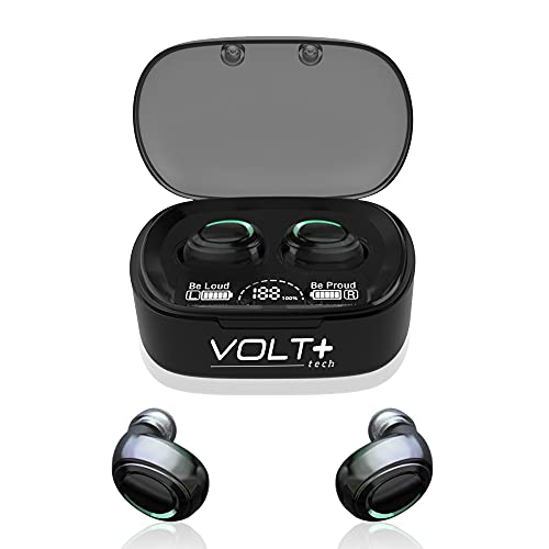 VOLT PLUS TECH Wireless V5.3 PRO Earbuds Compatible with Samsung Galaxy S10/S10e/S10+/S10 Plus/10 5G/Lite IPX3 Bluetooth Touch…