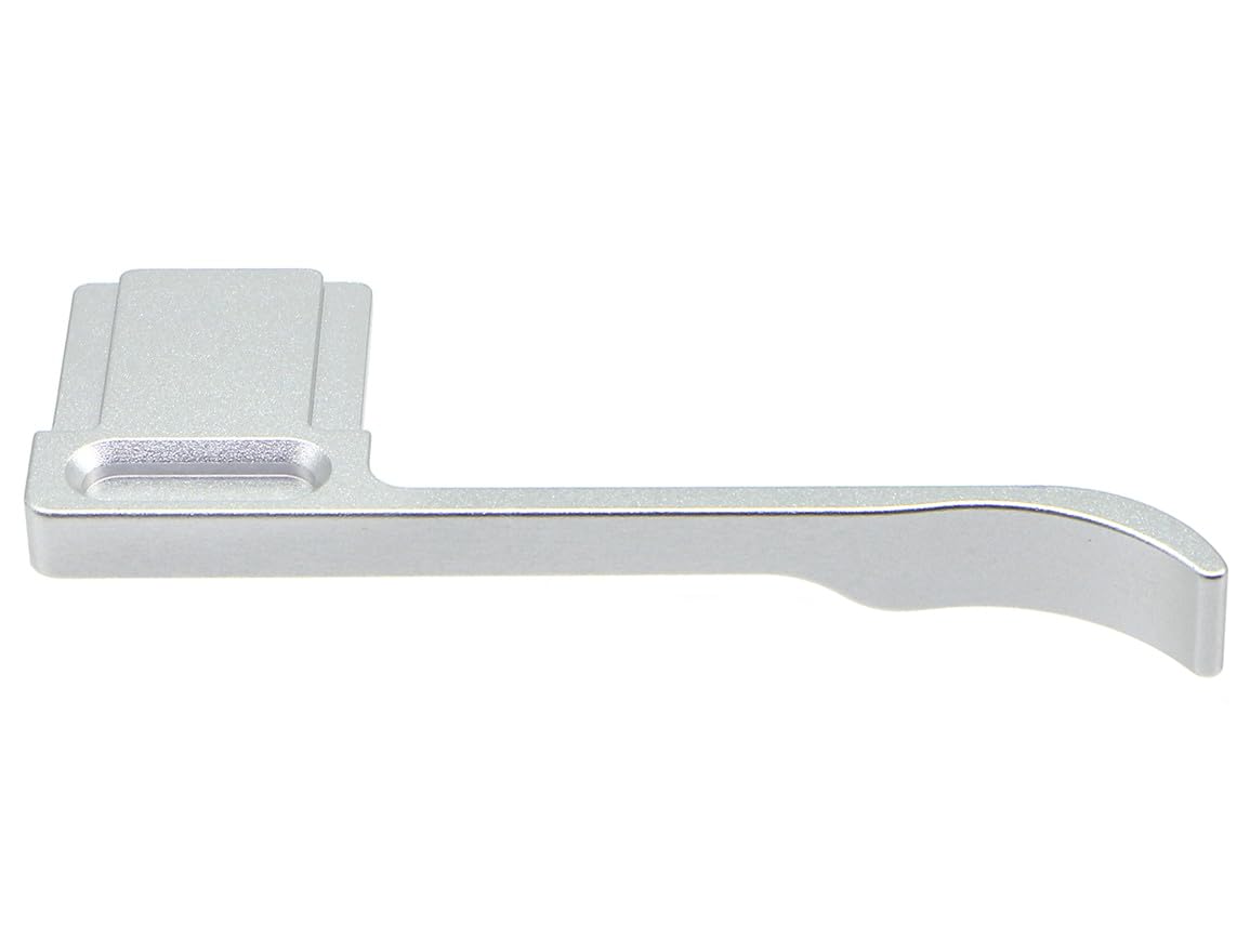 HITHUT Metal Hot Shoe Thumb Grip for Fujifilm X-A7 Camera Accessories Silver
