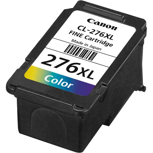 Canon PG-275 XL BlackHigh Capacity Ink Cartridge (4981C001) CL-276 XL Color High Capacity Ink Cartridge (4987C001) - Retail Packaging (2 Items)