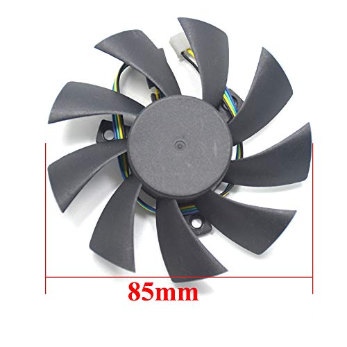 inRobert DIY Two Ball Bearing Video Card Cooling Fan for Zotac GTX 1060 Mini