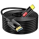 Anehmeta Fiber Optic HDMI Cable 150FT/46M, Long HDMI 2.1 Cable Support 48Gbps High Speed 8K@60Hz 4K@120Hz Dynamic HDR/eARC/HDCP 2.2&2.3/Dolby Atmos