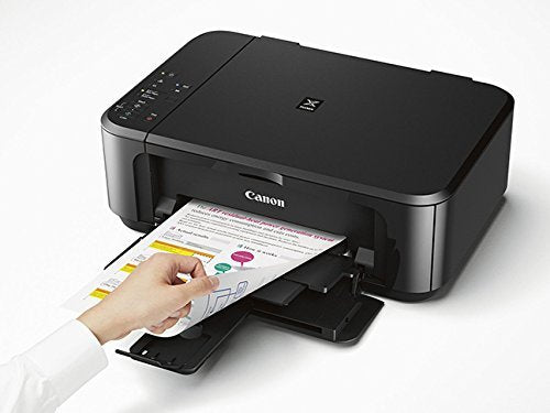 Canon PIXMA MG3620 Wireless All-In-One Color Inkjet Printer with Mobile and Tablet Printing, Black (Renewed)