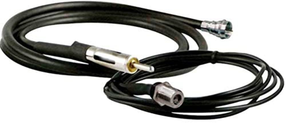 Jensen AN140 in-Wall 6ft. Two-Piece AM/FM Dipole Antenna; Small Design Means Antenna Can Be Hidden; Small and Flexible for Easy Installation in Tight