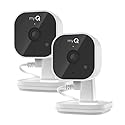 myQ Indoor Plug-in Security Camera Gen 2 - 2K Smart Wi-Fi Camera with Night Vision, Baby and Pet Monitor, Motion Detection and Alerts, 2-Way Audio