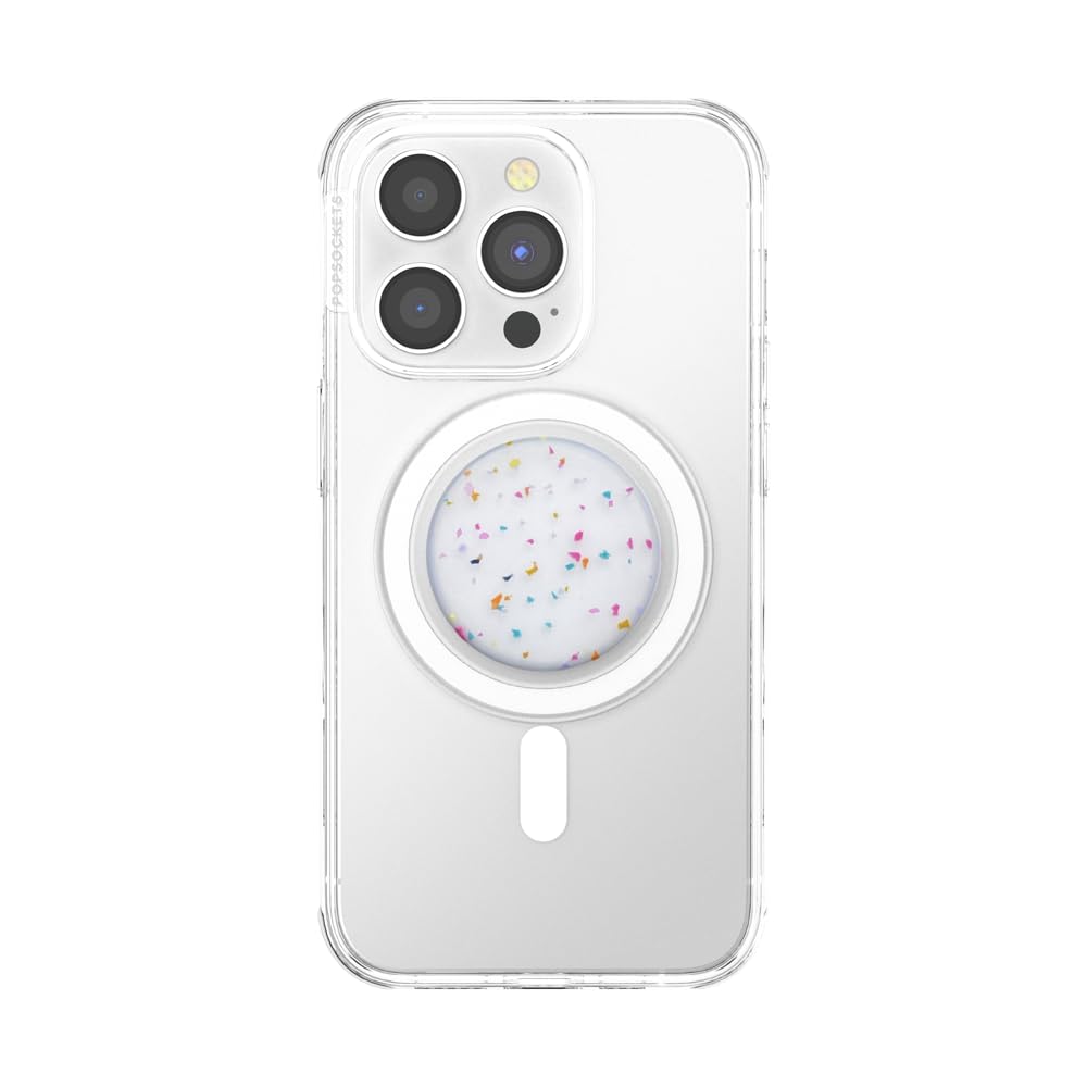 PopSockets Phone Grip for MagSafe, Magnetic Holder, Phone Stand, White - Coco Circus