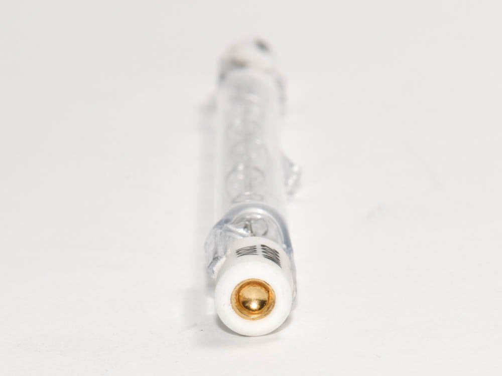 Bulbrite Halogen T3 Q200T3CL 120-Volt Halogen Long J-Type Torchiere Bulb, 200-Watt,Clear