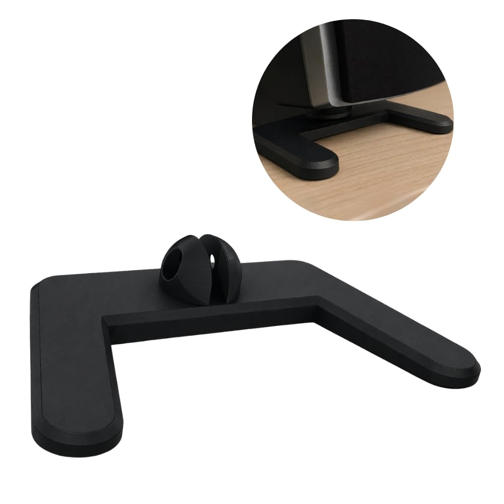 SplashNColor Center Channel Feet Compatible with Logitech Z5500 Speaker - Stable Replacement Legs | Upright Sound Positioning for Shelf and Console
