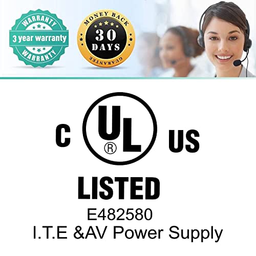 HKY 24V AC Adapter compatible with Samsung A650 HW-A650 HW-A650/ZA HW-A550 HW-A450 HW-A450/ZA HW-H355 HW-H370 HW-H450 HW-H500 HW-H550 HW-H551 HW-H570…