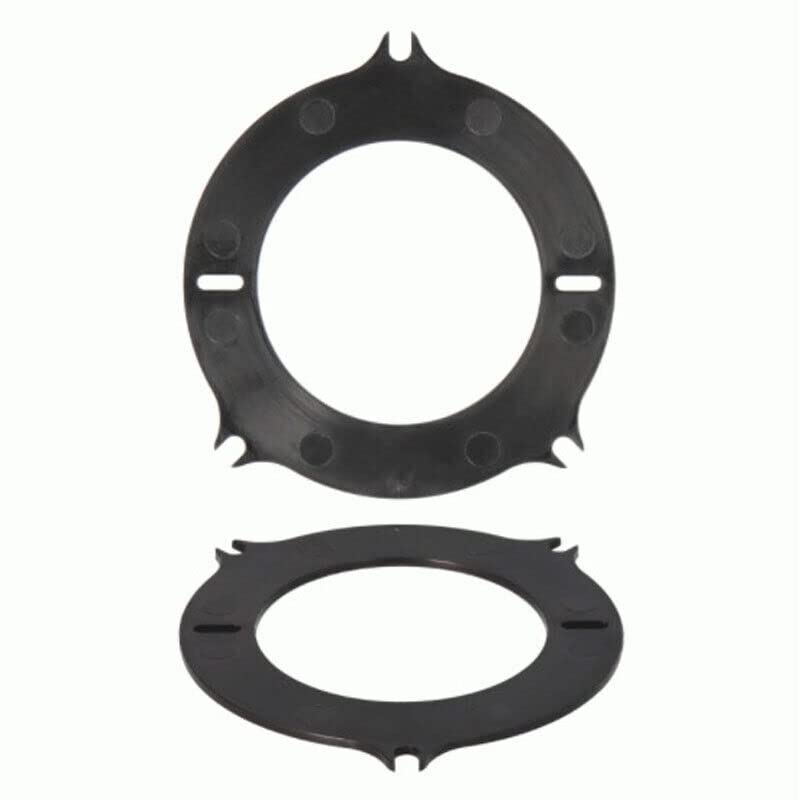 Metra 3.5 Inch Speaker Adapter for BMW and Mini 2006-Up, Black, Pair