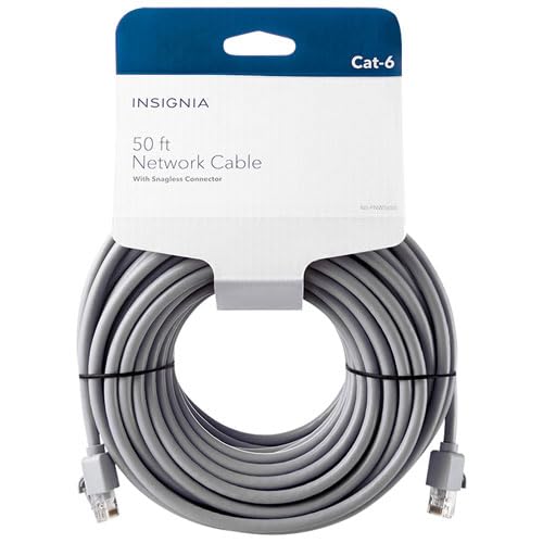 INSIGNIA Ethernet Connectivity & Network Adapter Series - USB 3.0 to RJ45, USB-C to RJ45, Cat-6 & Cat-7 High-Speed Cables for PC, Laptop, Router