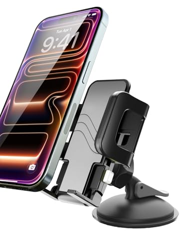 XVenture Bracketron Griplox Waterproof Phone Mount for Boats - Marine Suction Cup Holder with Sealed Case, Secure Boat/Kayak/Jet Ski Phone Holder