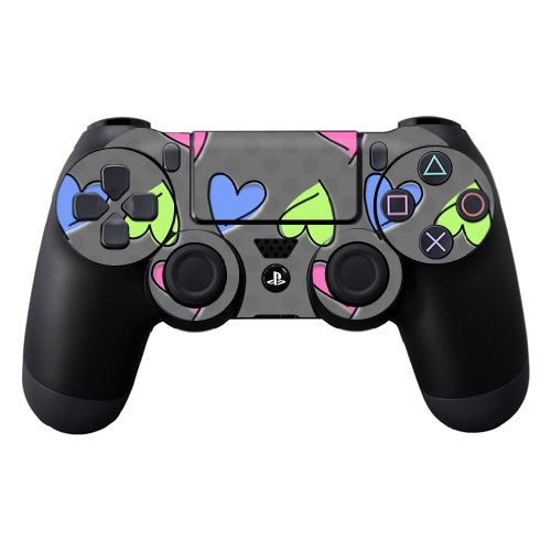 MightySkins Skin Compatible with Sony PS4 Controller - Girly | Protective, Durable, and Unique Vinyl Decal wrap Cover | Easy to Apply, Remove,