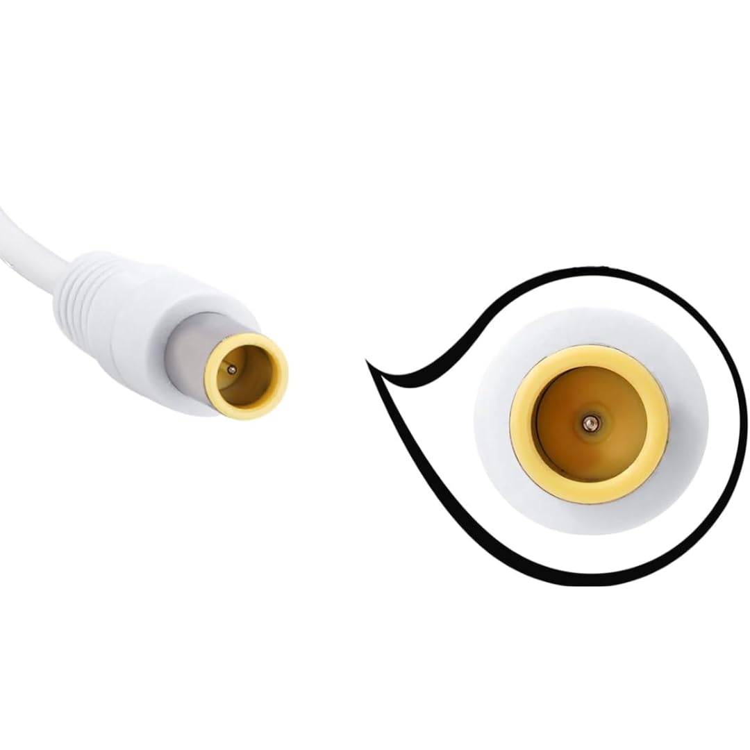 11ft Power Supply for Snoo Smart Sleeper Bassinet (All Models) - 12V 4A Charger Adapter, Compatible with Happiest Baby Snoo S1000, White Plug