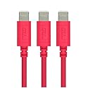 RND Apple Certified Lightning 1.5ft Cable (3-Pack) for iPhone (10 X 8 8 Plus 7 7 Plus 6 6 Plus 6S 6S Plus 5 5S 5C SE) iPad (Pro/Air/Mini) and iPod…