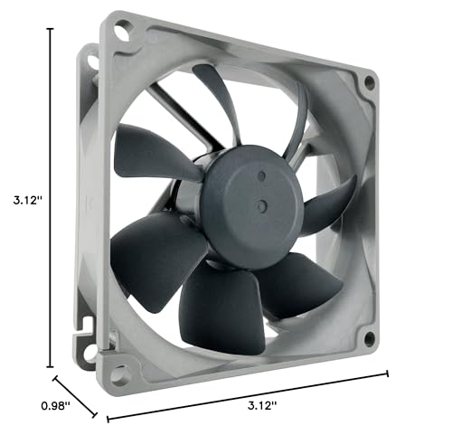 Noctua NF-R8 redux-1800 PWM, High Performance Cooling Fan, 4-Pin, 1800 RPM (80mm, Grey)