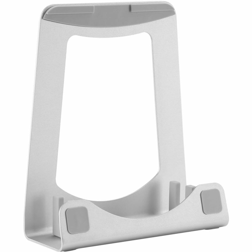 StarTech Laptop Stand, Aluminum, Silver, Angled Notebook Holder