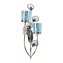 Exotic Peacock Plume Wall Sconce
