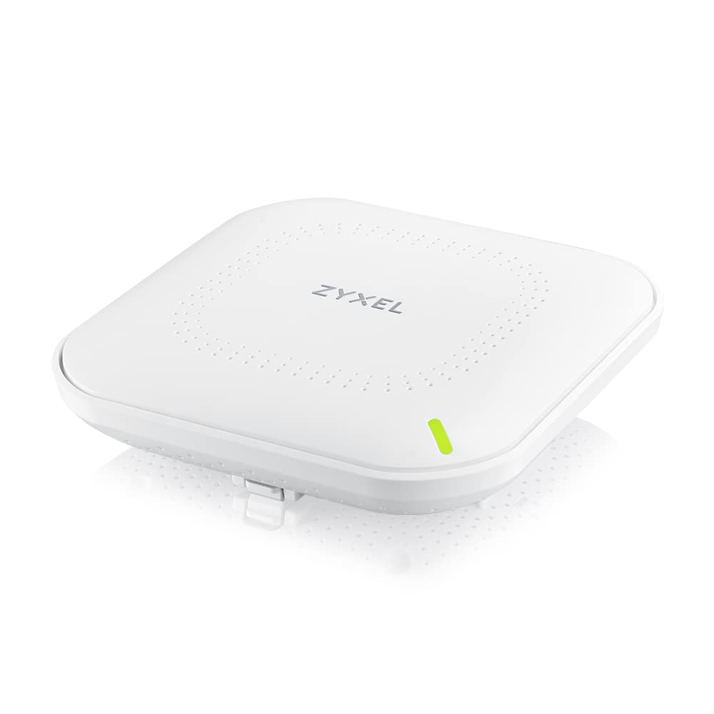 Zyxel WiFi 6 AX3000 Wireless Access Point | 2.5GbE | Mesh, MU-MIMO | WPA3-PSK Security | Cloud, App or Direct Management | PoE+ or AC Powered, Adapter