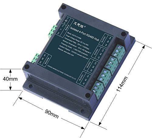 Taidacent rs485 hub ESD Protection Independent Driving Mode Isolated from The Power Supply rs485 Half Duplex Wiring Communication Isolated