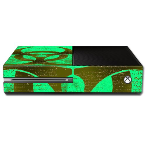 MightySkins Skin Compatible with Microsoft Xbox One - Biohazard | Protective, Durable, and Unique Vinyl Decal wrap Cover | Easy to Apply, Remove,