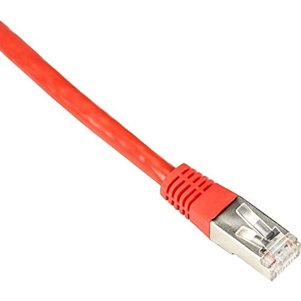 Black Box Corporation 7FT RD CAT6 250MHZ ETHERNET Patch Cable S/UTP cm Molded