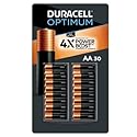 Duracell Optimum Coppertop AA Batteries with 4X Power Boost Ingredients 30 Count