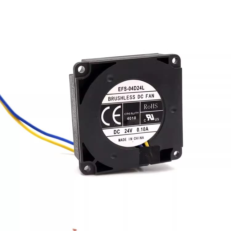 MZBYDLM 4CM Blower Fan, EFS-04D24L, 24V 0.10A, Silent Cooling Fan for Desktop