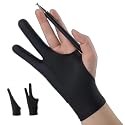 Bepphil Painting Finger Graphic Drawing Gloves, 1 sets includes 1 single finger glove and 1 double finger glove for Tablet Pad Monitor Paintin Winter