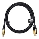 Blackweb BWA19AV007 Premium 4K HDR HDMI Cable, 6' Black