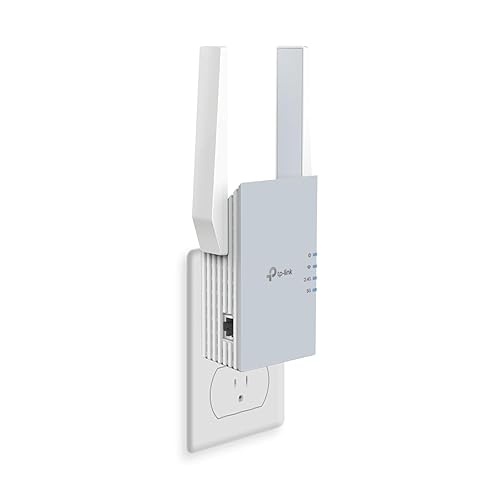 TP-Link RE515X AX1500 WiFi 6 Range Extender w/Ethernet Port | 1.5G Dual-Band Wireless Repeater Amplifier | Up to 1800 Sq. Ft., 64 Devices | Internet