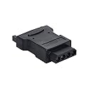 cablecc 15Pin SATA Male Power Cable to Molex 4-pin IDE Hard Disk Drive Power Adapter