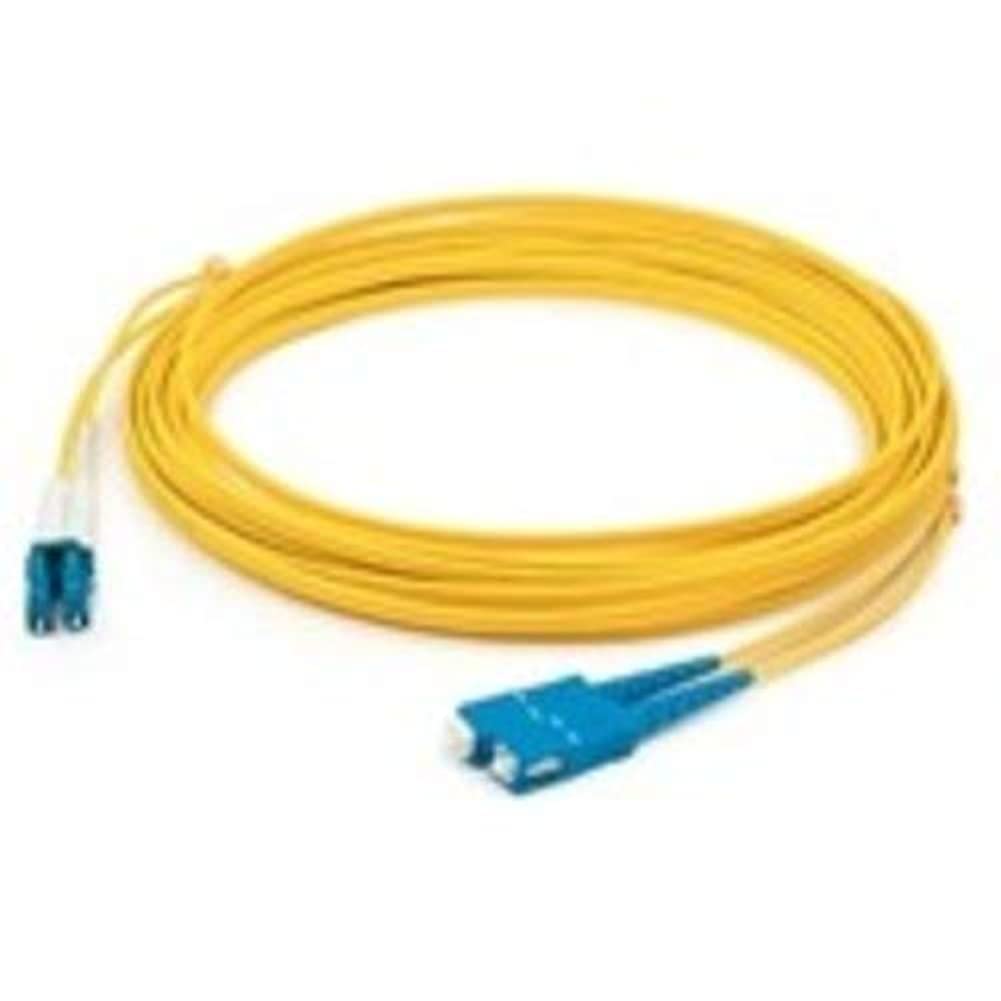 Addon 3M Lc (Male) To Sc (Male) Straight Yellow Om2 Duplex Fiber Patch Cable