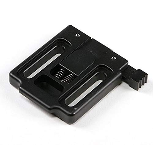 ArmorMason CNC Machined Universal Mount Plate Camera/Light Bracket for NVG Helmet Shroud (Black)