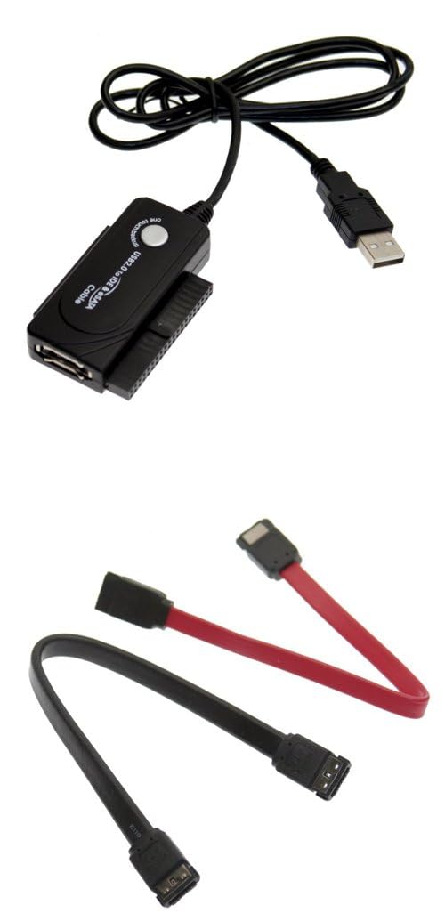 CABLEMAX USB to SATA & IDE Bridge Adapter Converter Cable for SATA and IDE