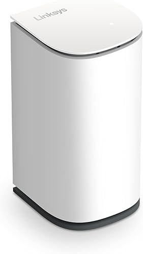 Linksys Velop Micro Mesh WiFi 6 Add-on Node - Dual Band WiFi Range Extender & Booster