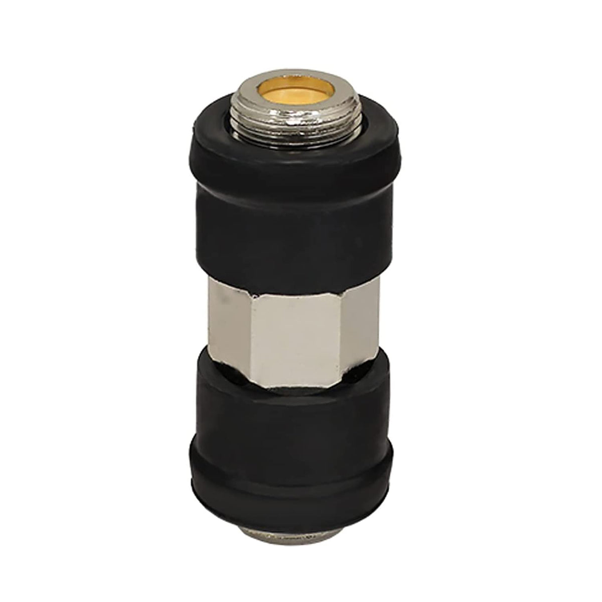 Perfect Vision Cable Extension Coupler (Barrel / Splice) with Weather Boots for Water Proof Connection - 100 Pack (DTVF81O-05)
