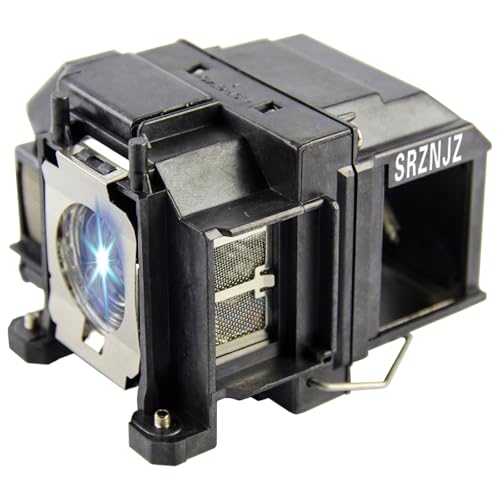 SRZNJZ ELP67 Original Replacement Projector Lamp Bulb for Epson ELPLP67 PowerLite Home Cinema 750HD 710HD 500 600 EX5210 EX7210 EB-X11 EB-X14 EX3210
