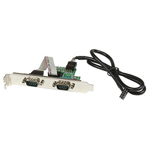 StarTech Motherboard Serial Port, 2-Port, Internal, TAA (ICUSB232INT2)