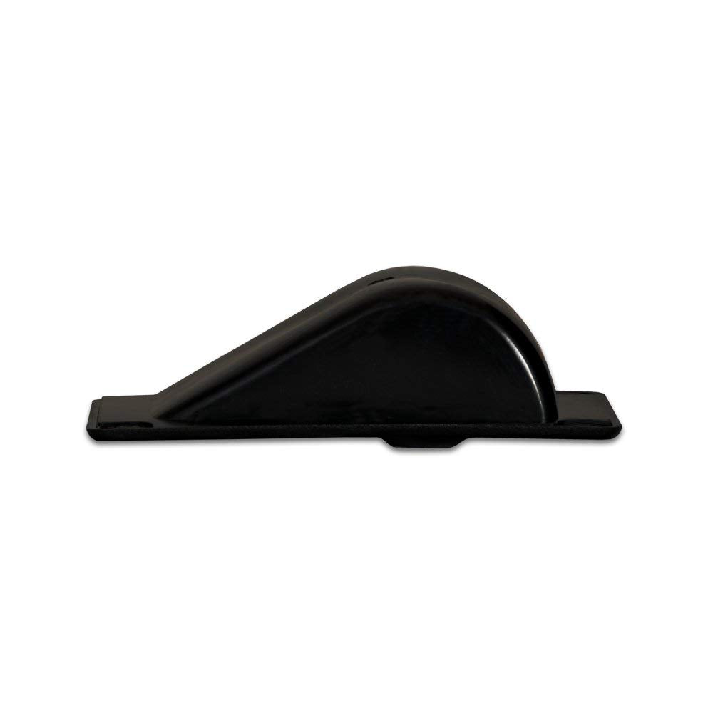 MIYAKO Speaker Cabinet Plastic Bar Handles Black Recessed Heavy Duty 8.3" X 6.5" (1 Pair - 2 pcs)