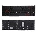 New US Black English Backlit Laptop Keyboard (Without palmrest) for Acer N20C1 N20C2 N18C3 N18C4 Light Backlight